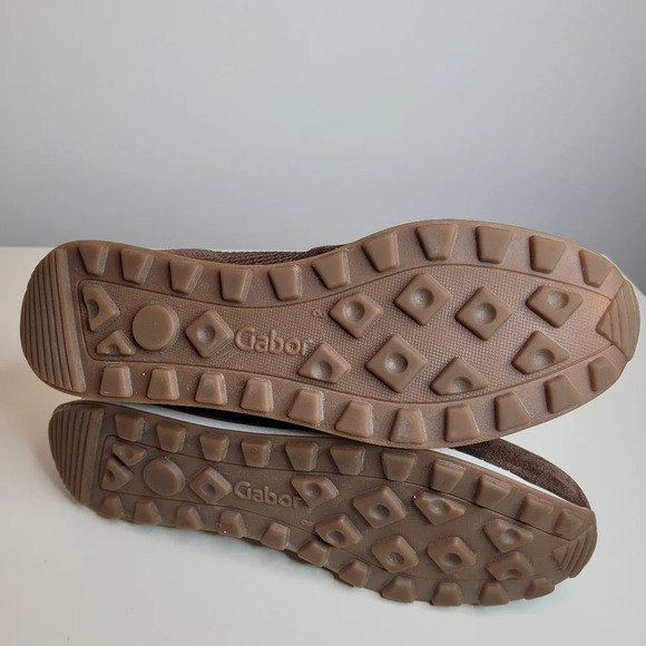 Gabor Nubuck Leather Sneakers Size Women's 10 NEW - Picture 9 of 11